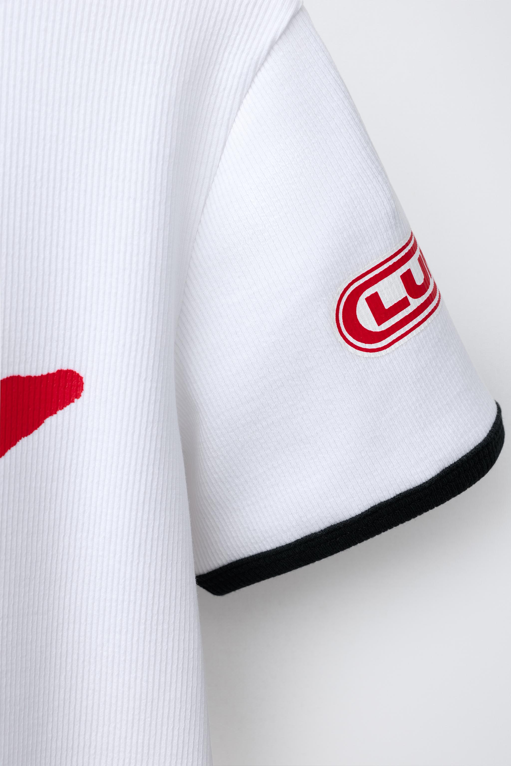 BILLIE EILISH ® LASH MUSIC © PRINTED RIBBED T-SHIRT